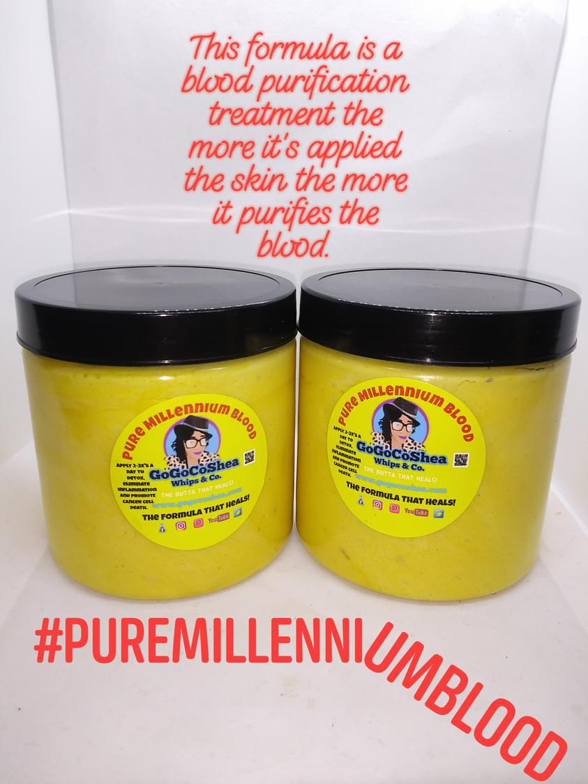 Pure Millennium Blood Massage Oil & Tea (Blood purifying treatment)