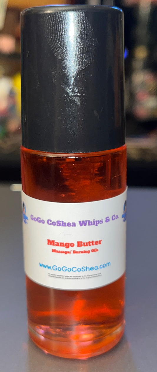 1oz. Roll- On Mango Butter Scented Massage / Burning Oil